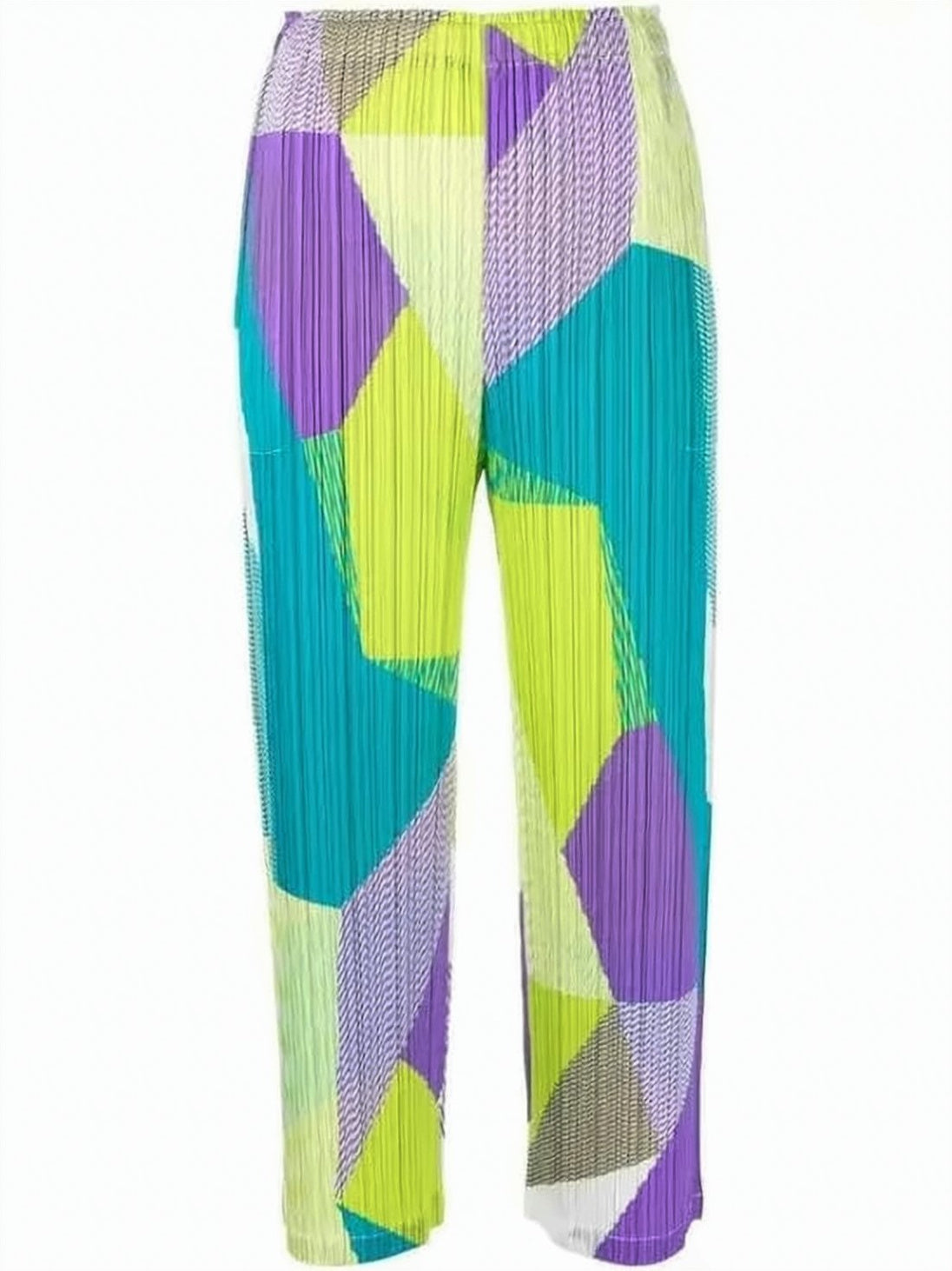 Pleated Design Jogger Pants