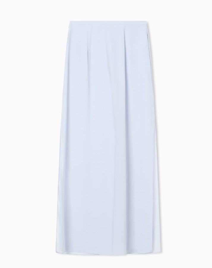 Techno Georgette Invisible Side Zip Culottes