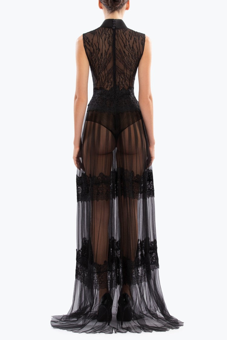 Lace Long Dress