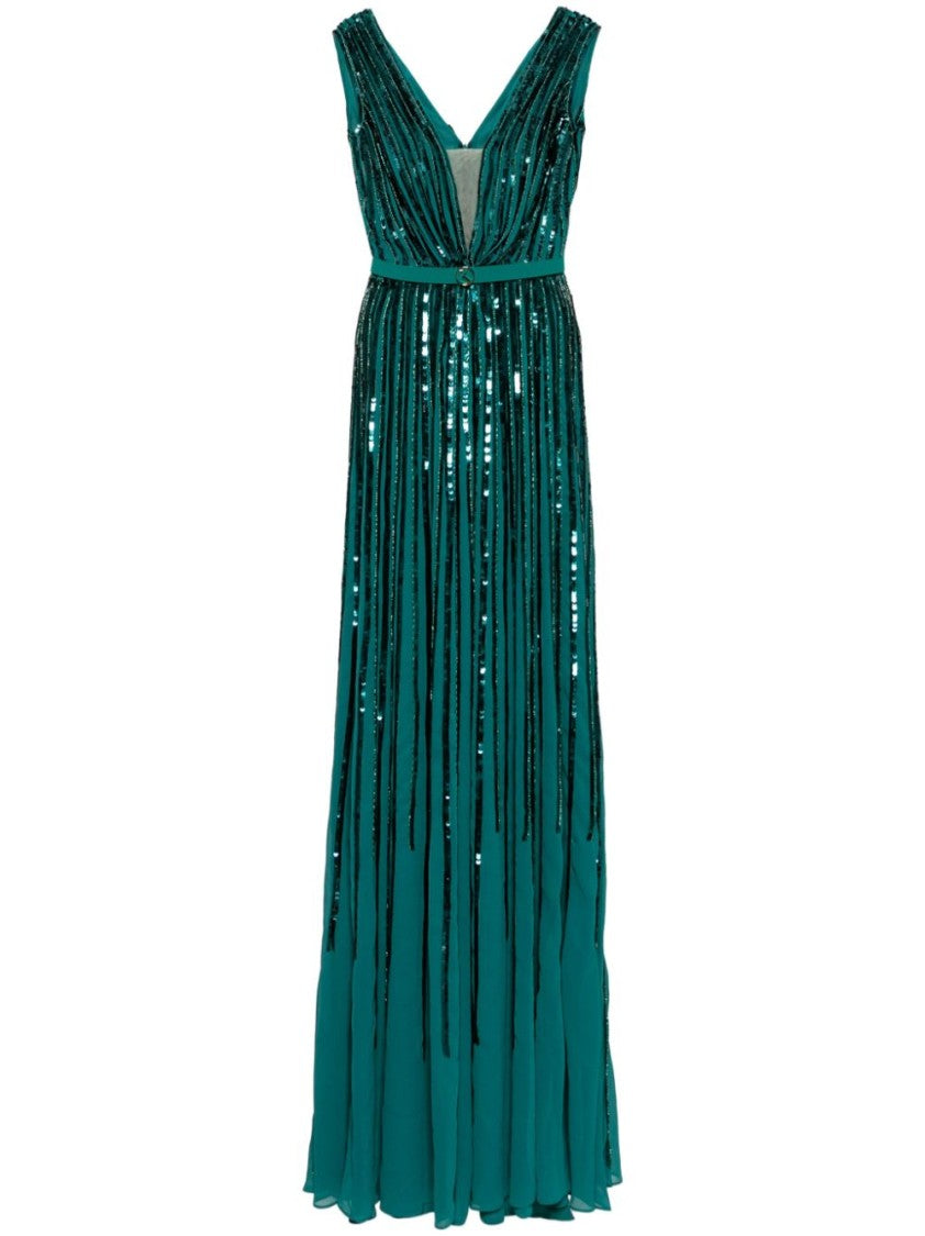 Sequin Long Dress