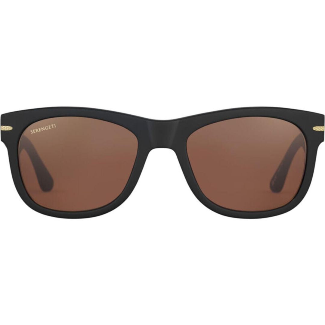 Foyt Large Rectangular Frame Sunglasses with Matte Finish