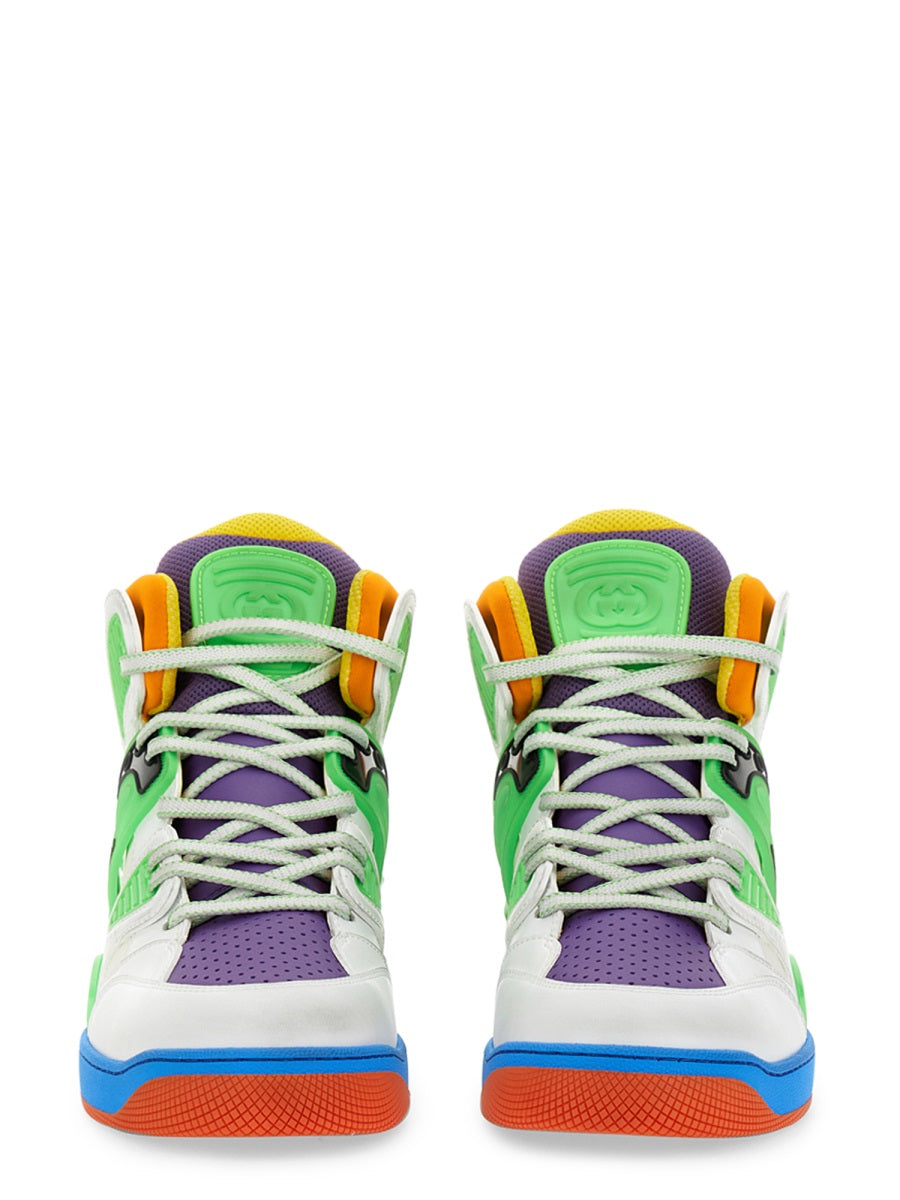 Low-Height Basketball Sneakers with 2.5 cm Rubber Sole
