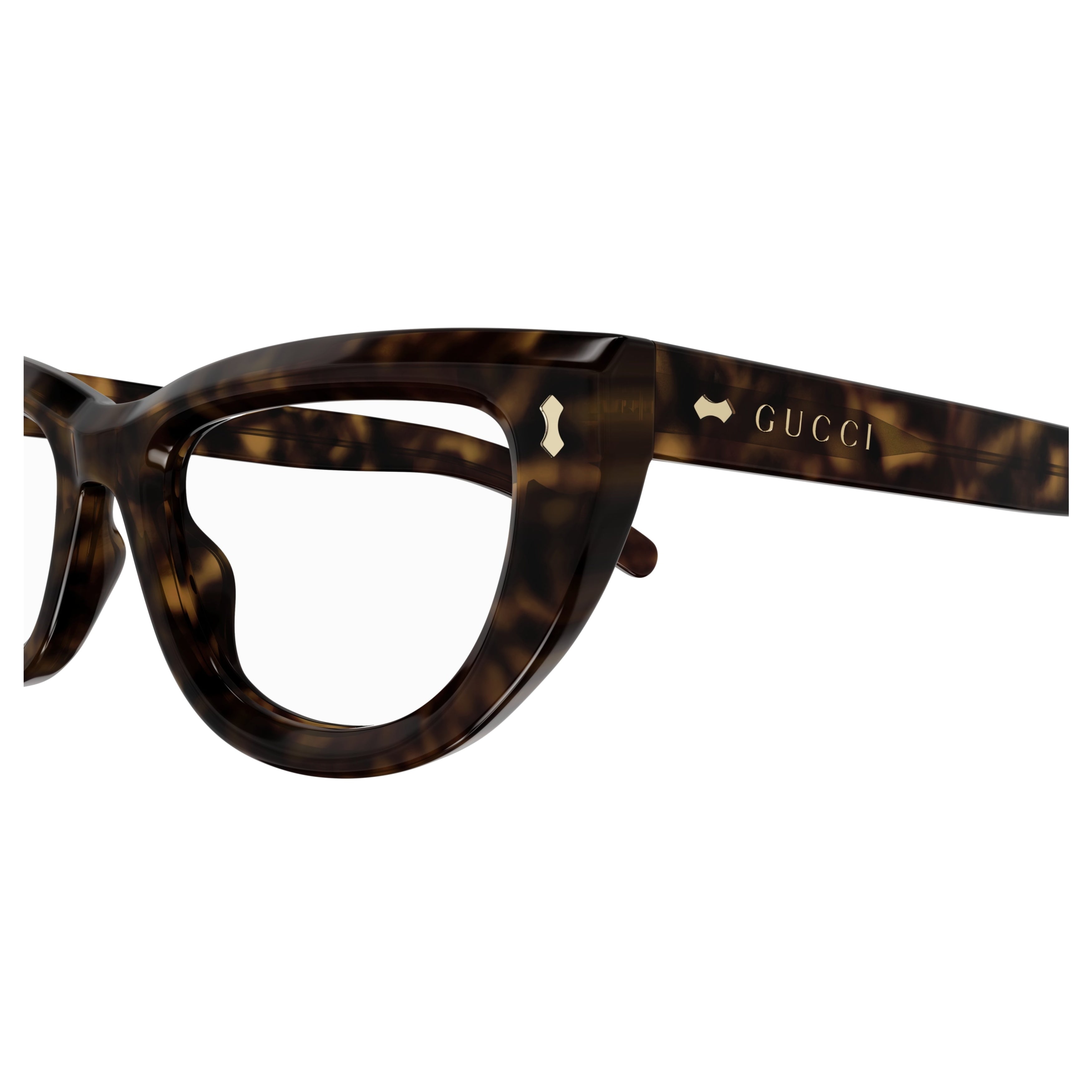 Gg1521o Tortoiseshell Cat-Eye Eyeglasses