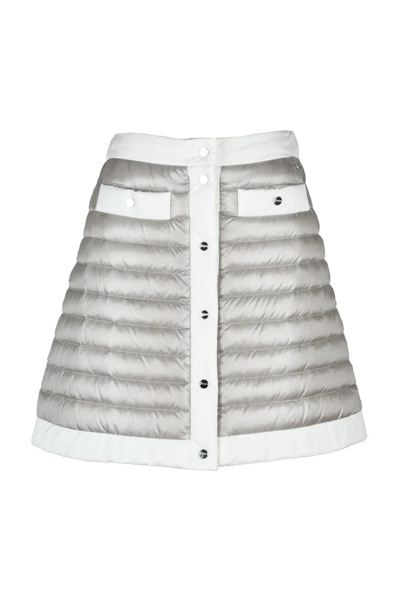 Mini Down Skirt - Beige