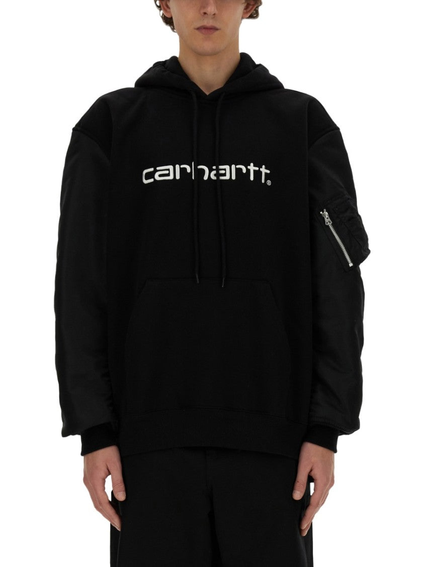 Oversized Black Sweatshirt