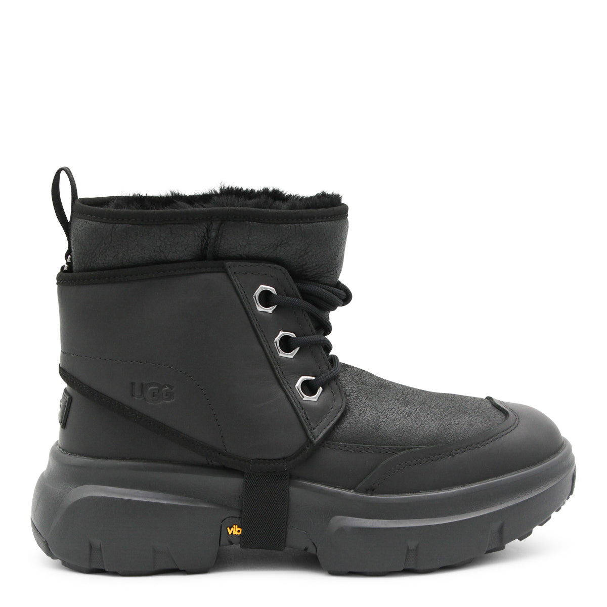 Round Toe Lace-Up Boots