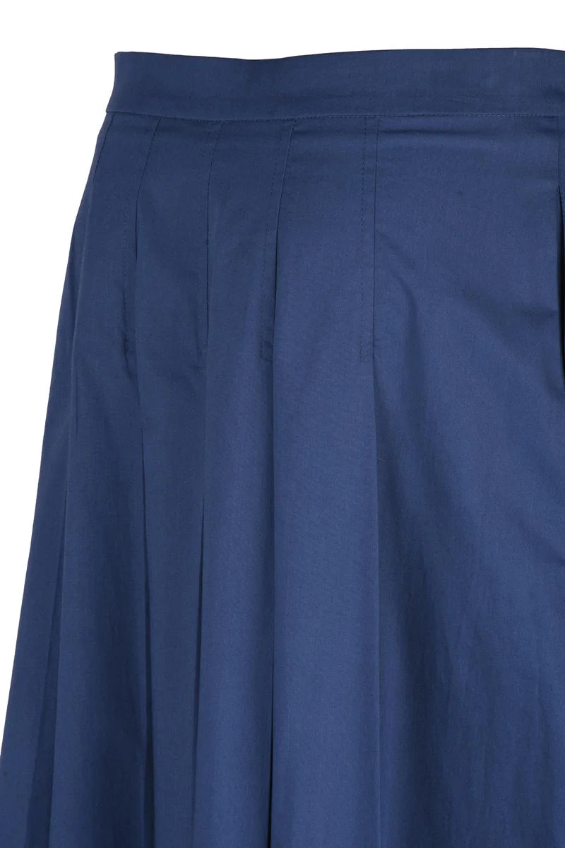 Dritto Long Skirt - Blue