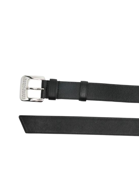Smooth Lambskin Leather Belt