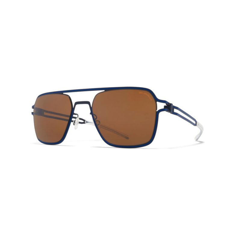 Riku Geometric Metal Frame Sunglasses
