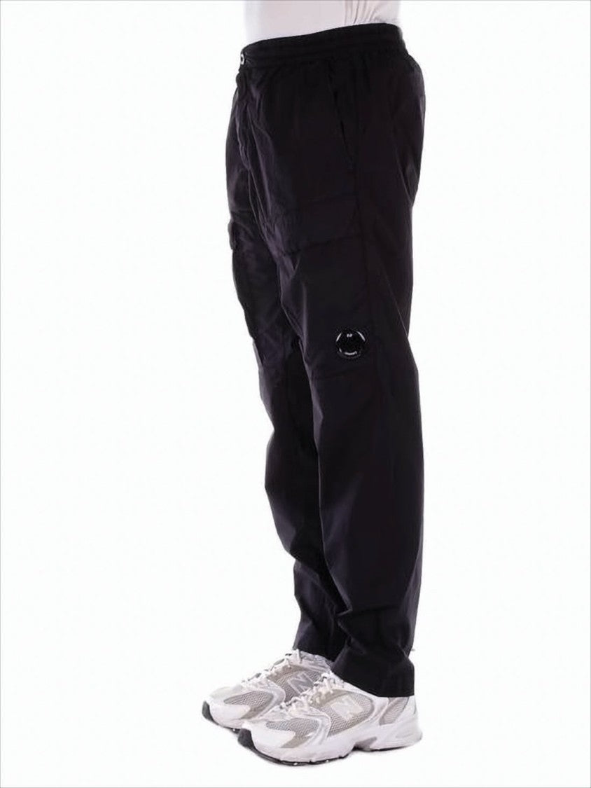 Relaxed Fit Trousers with Tapered Leg