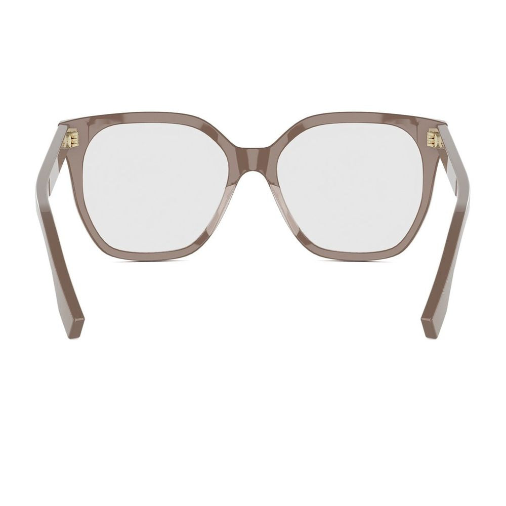 Fe50087I Lettering Square Glasses