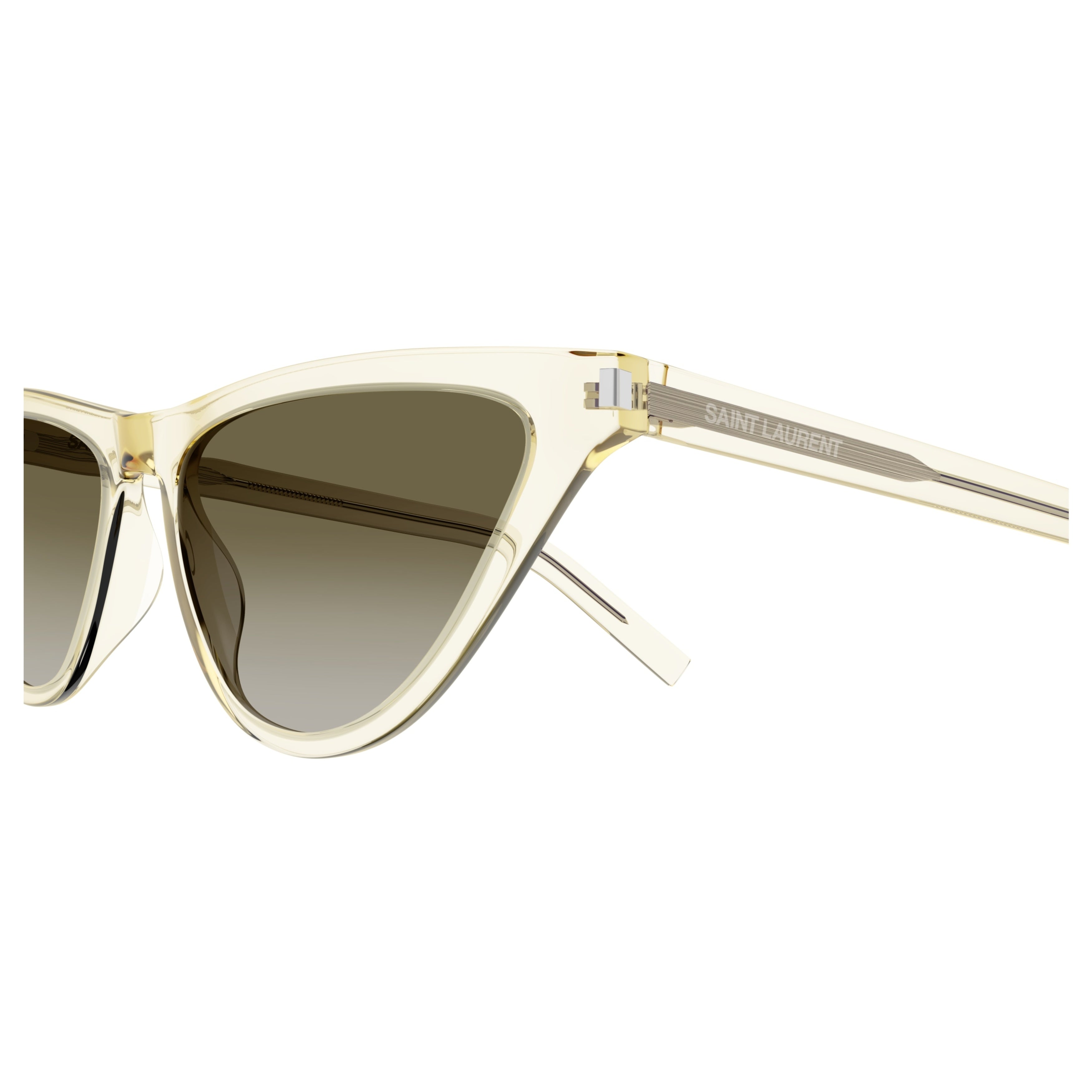 Sl 550 Slim Translucent Acetate Cat-Eye Sunglasses
