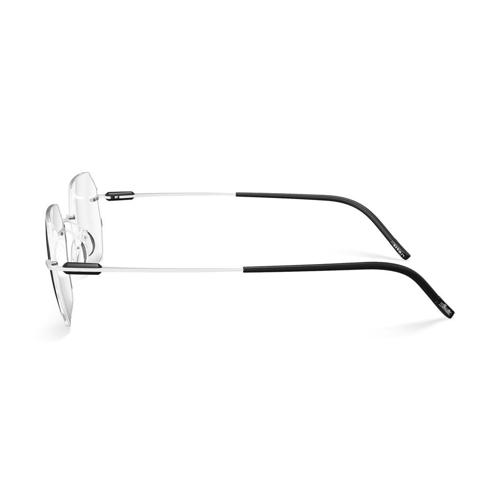 5561/Lg Rimless Geometric Sunglasses