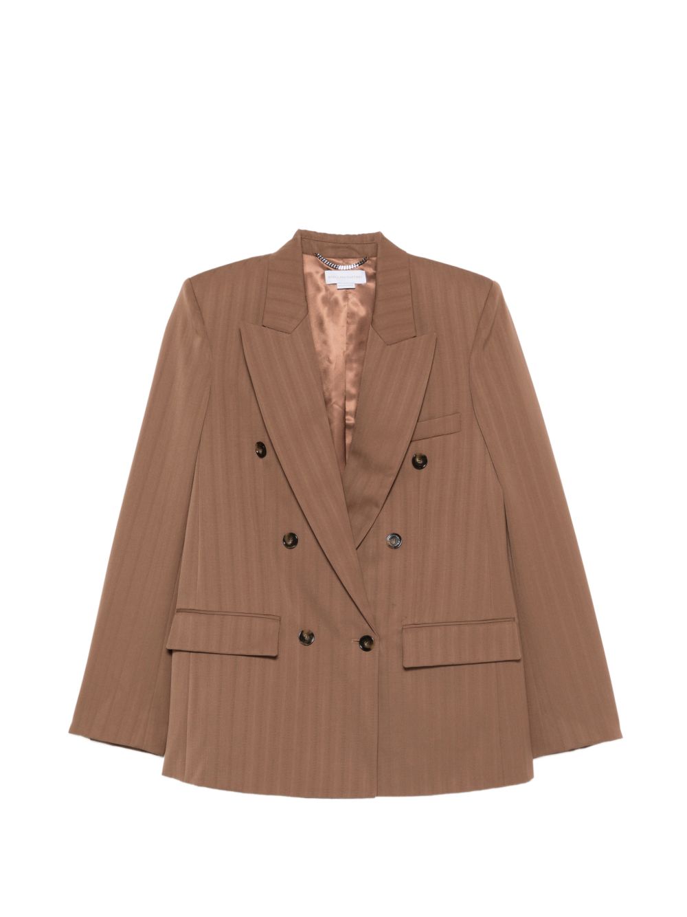 Double-Breasted Jacket with Structured Silhouette