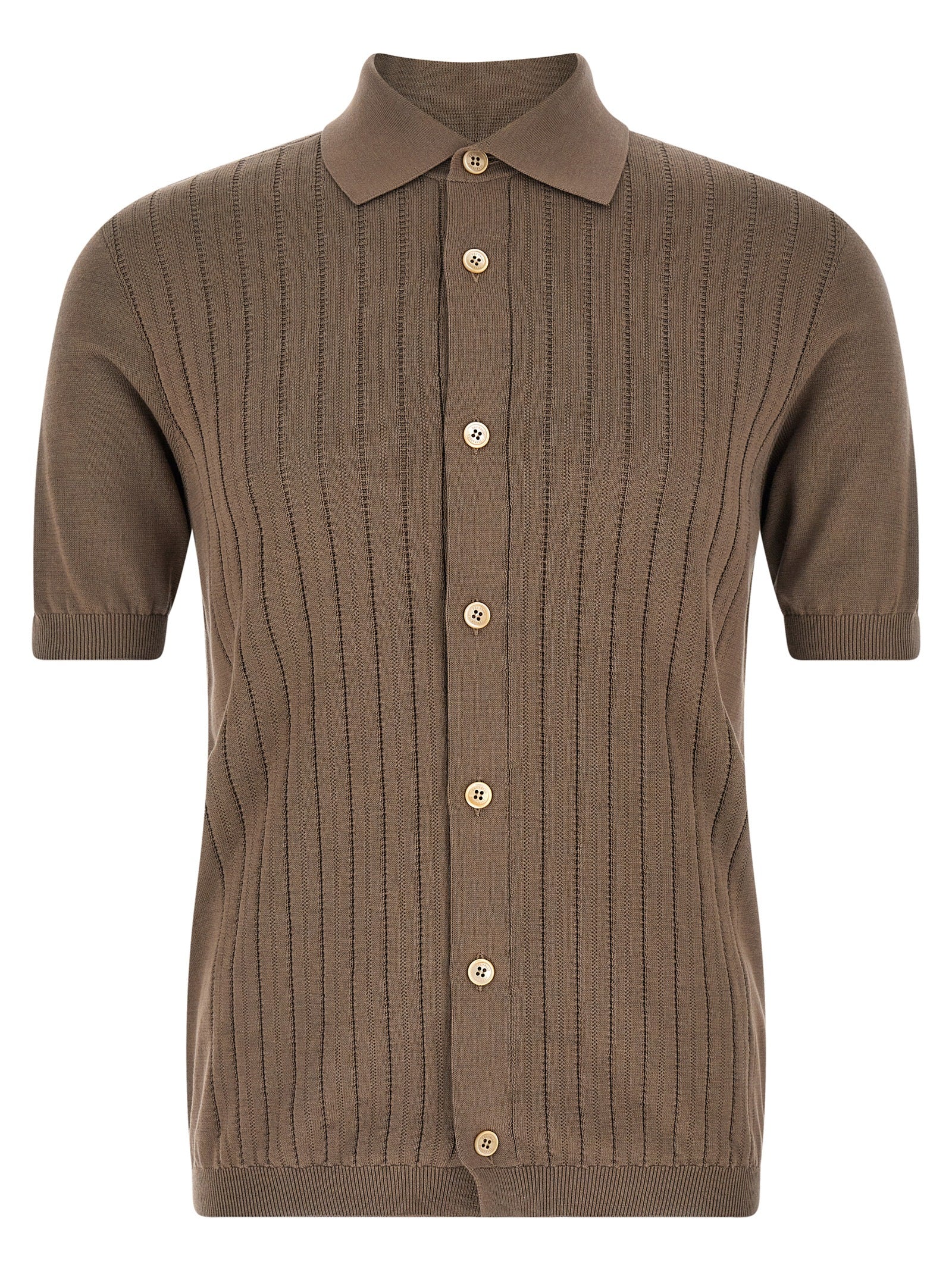 Operated Ribbed Shirt