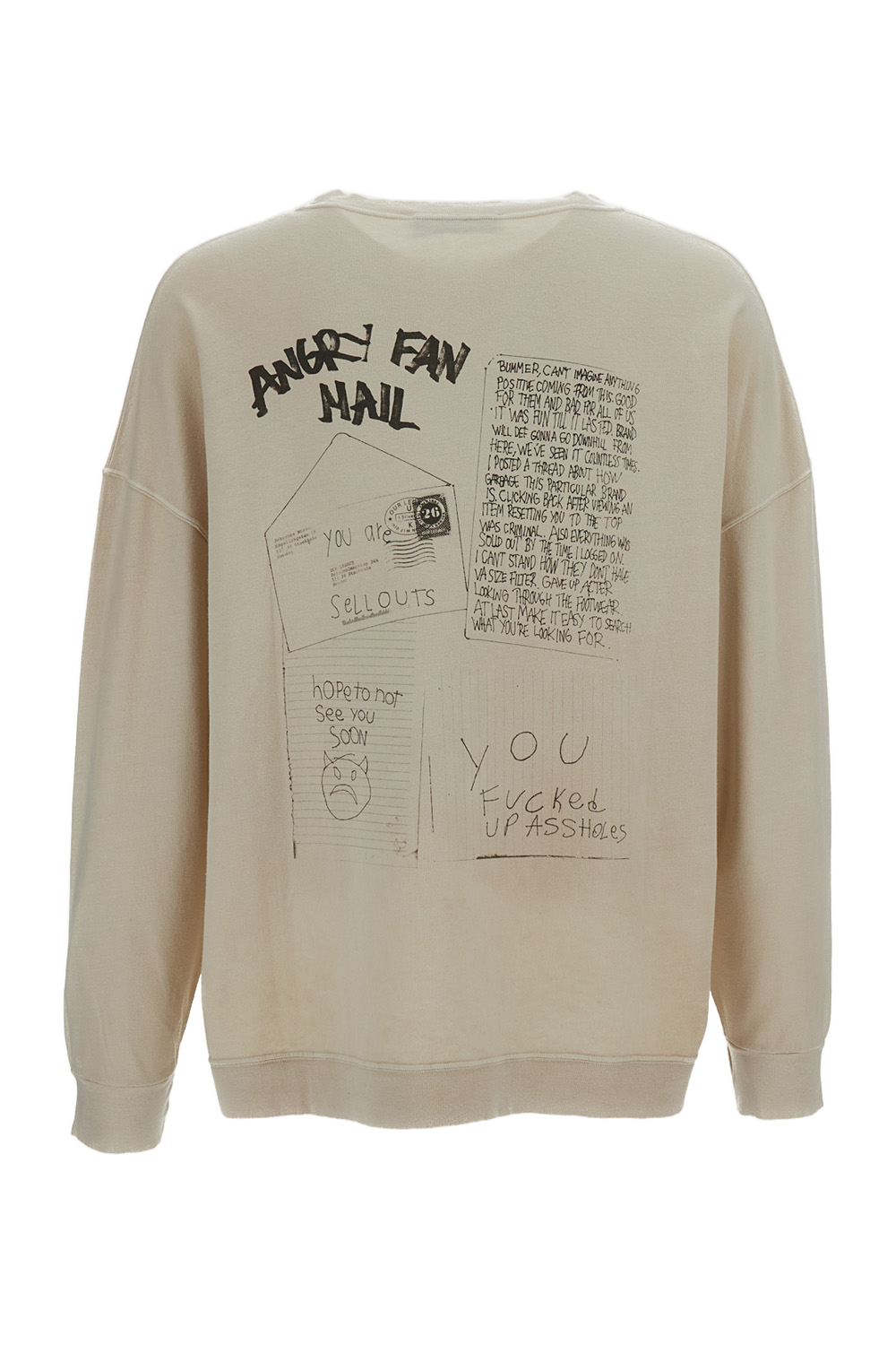 Off-White Slack Graphic Sweatshirt