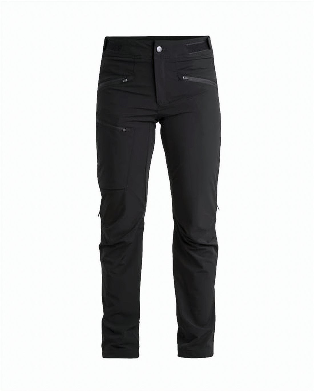 Straight Fit Pants With Multiple Zippered Pockets