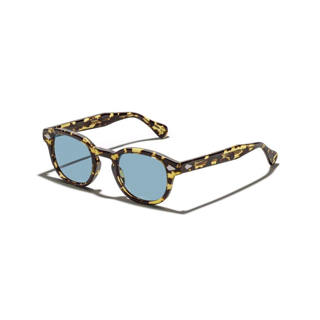 Or-Lem-S Lemtosh Sun Classic Round Frame Tortoiseshell Sunglasses