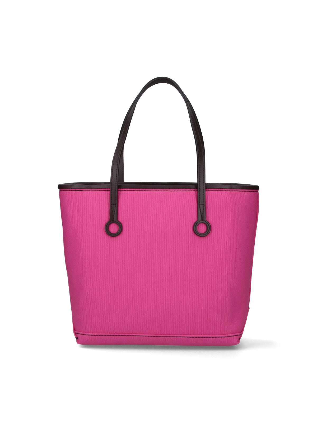 Pink Anchor Structured Canvas Logo Tote