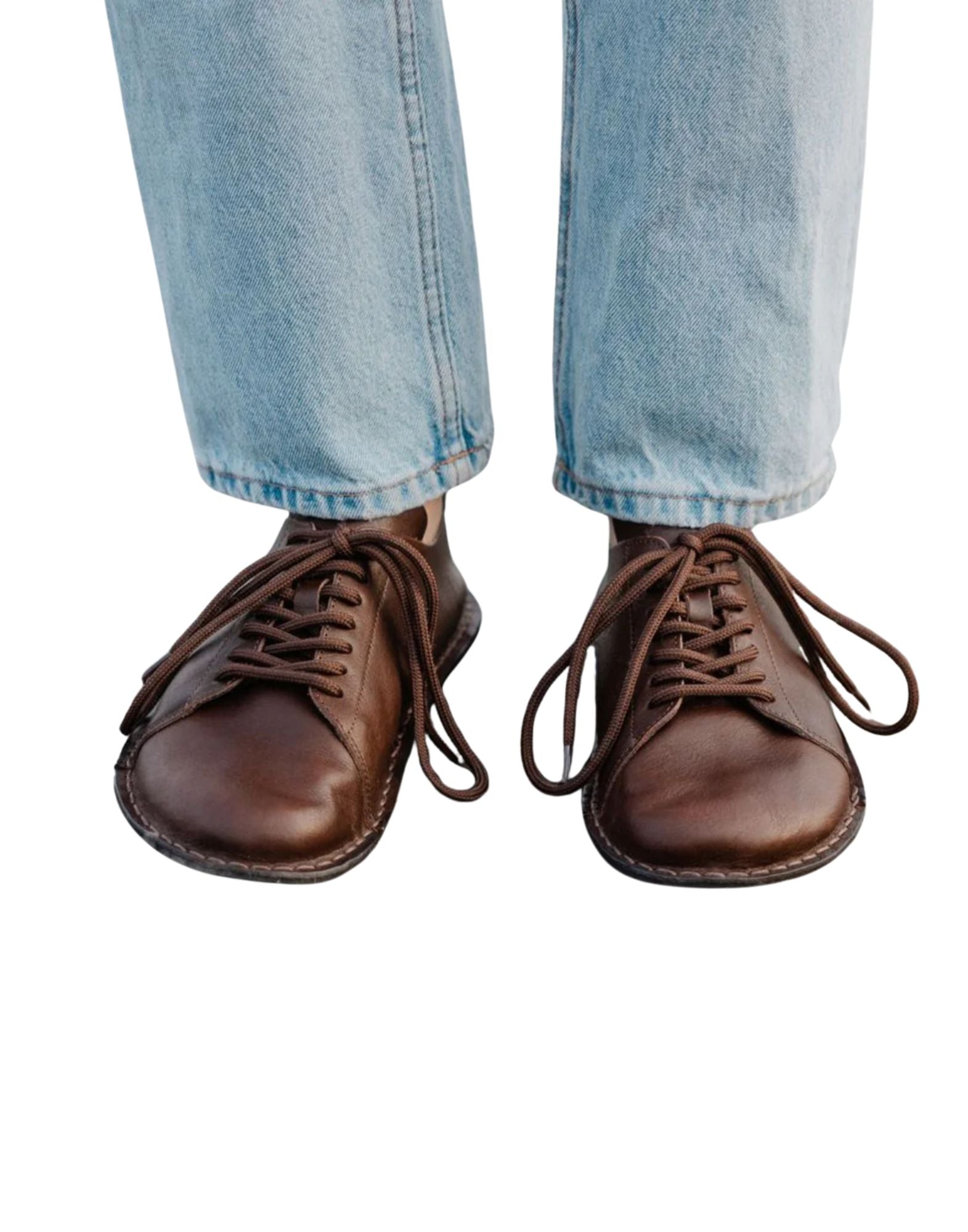 Lisboa Leather Cocoa Brown Unisex Shoes