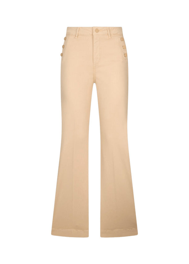 High-Waisted Flared Pants