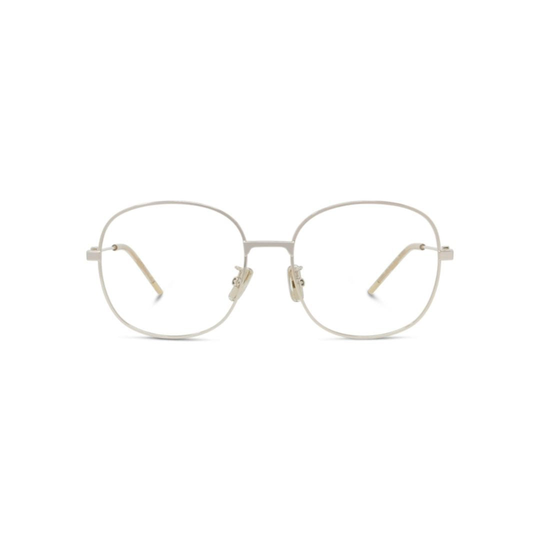 Gv50086u Thin Metal Frame Sunglasses with Subtle Square Shape