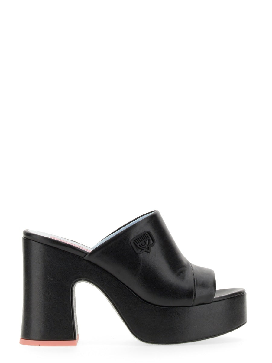 Platform Sandal With Block Heel