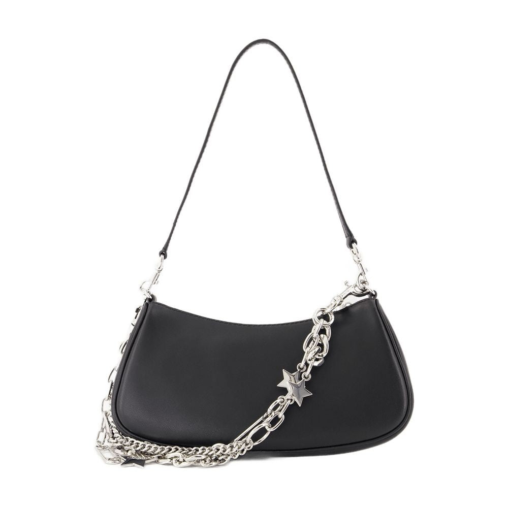 The Shoulder Bag - Leather - Black