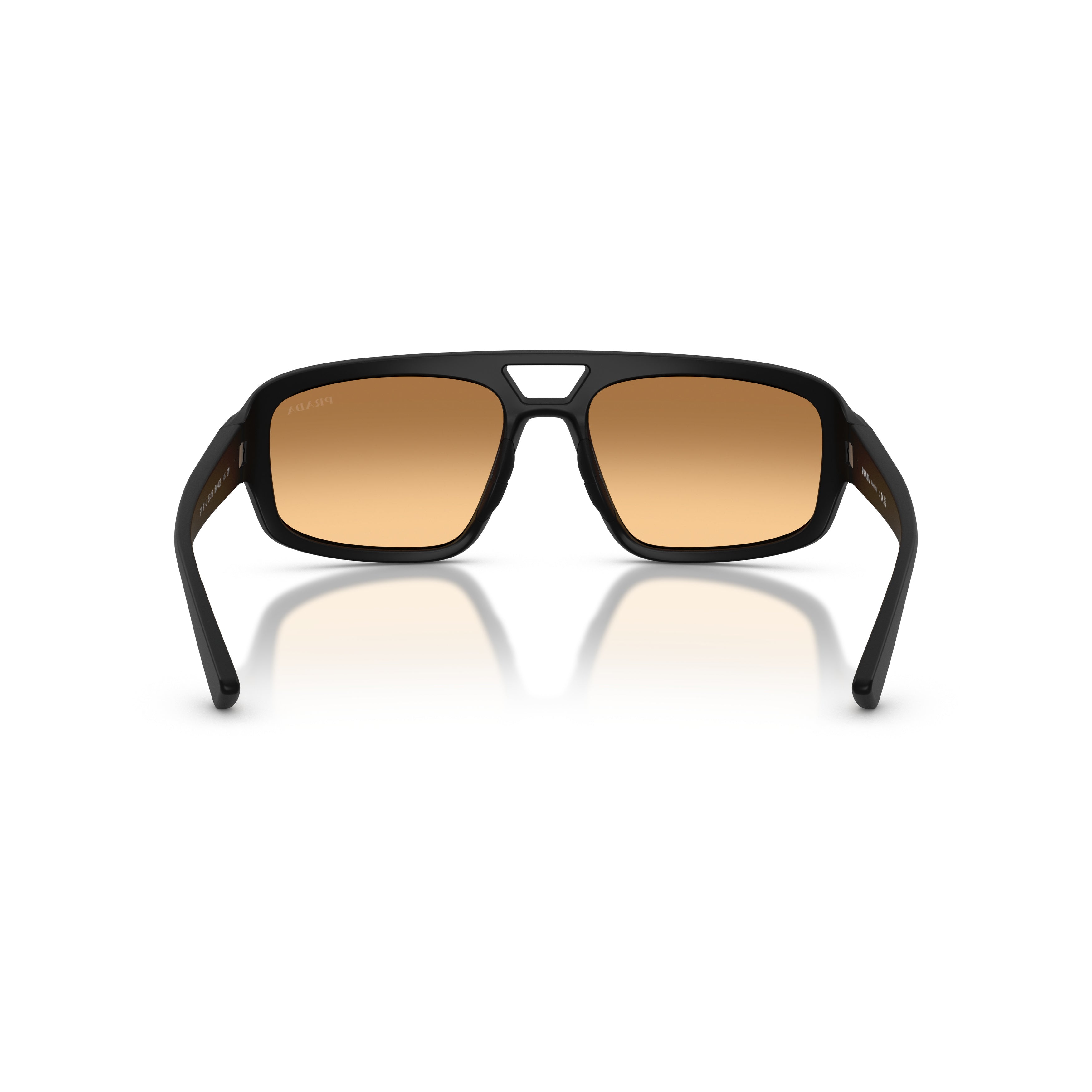 0ps B11su Rectangular Matte Black Sunglasses
