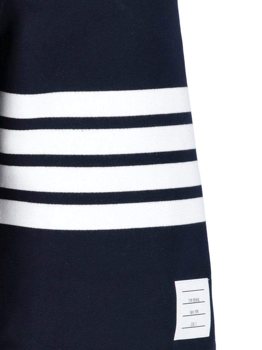 Shorts with Bold Horizontal Stripes and Relaxed Fit