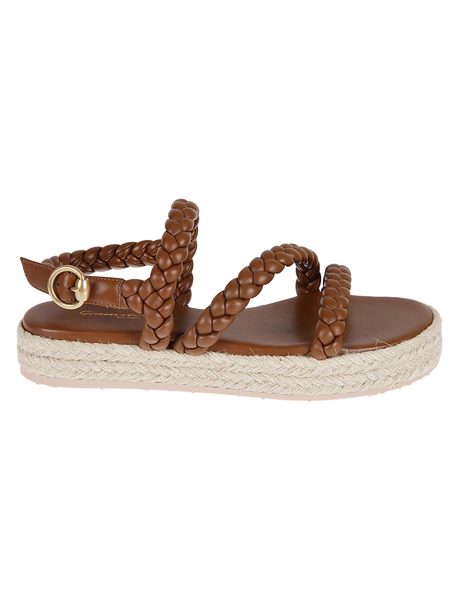 Braided Leather Sandals
