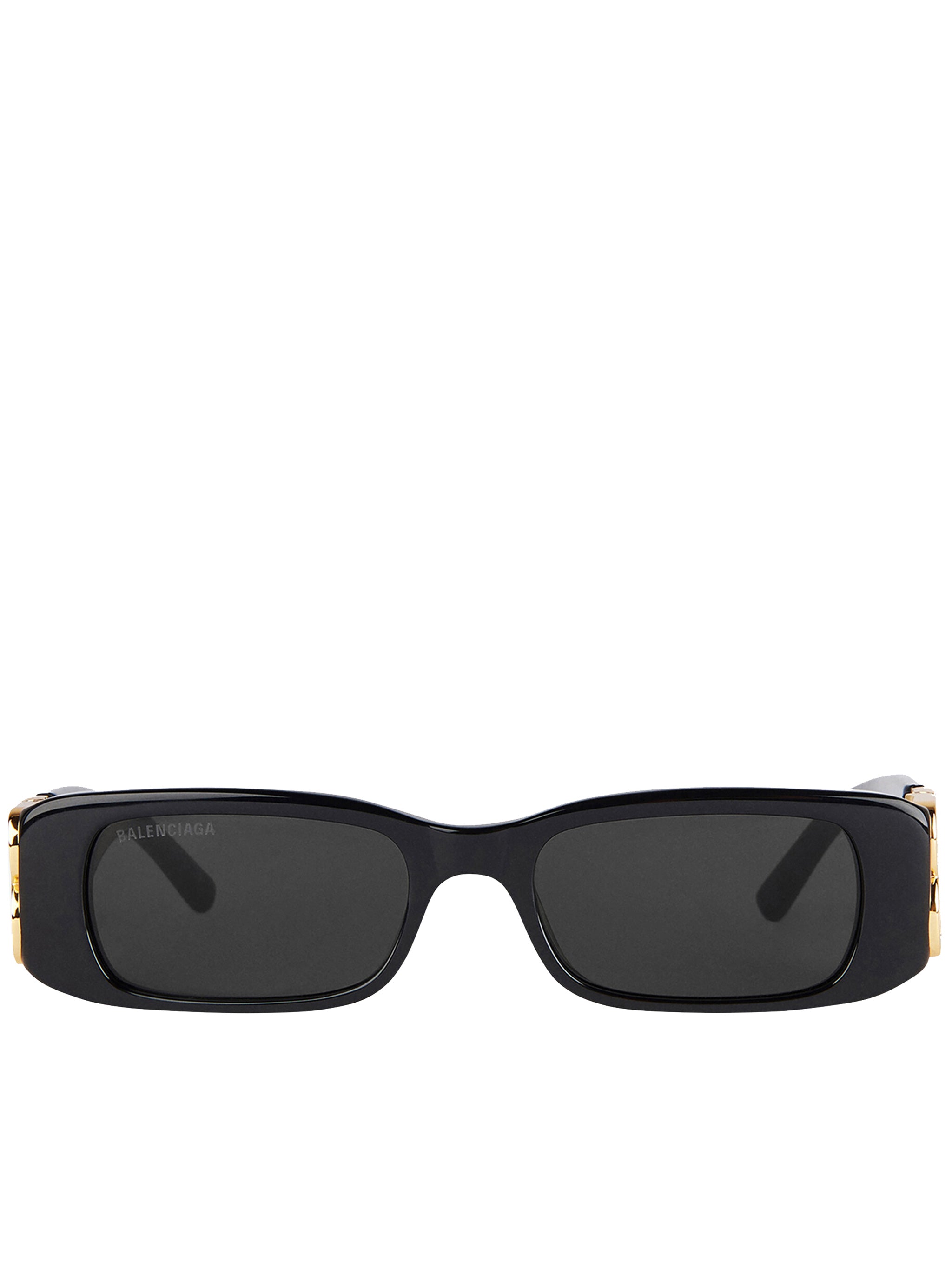 Black Dynasty Rectangle Logo Sunglasses