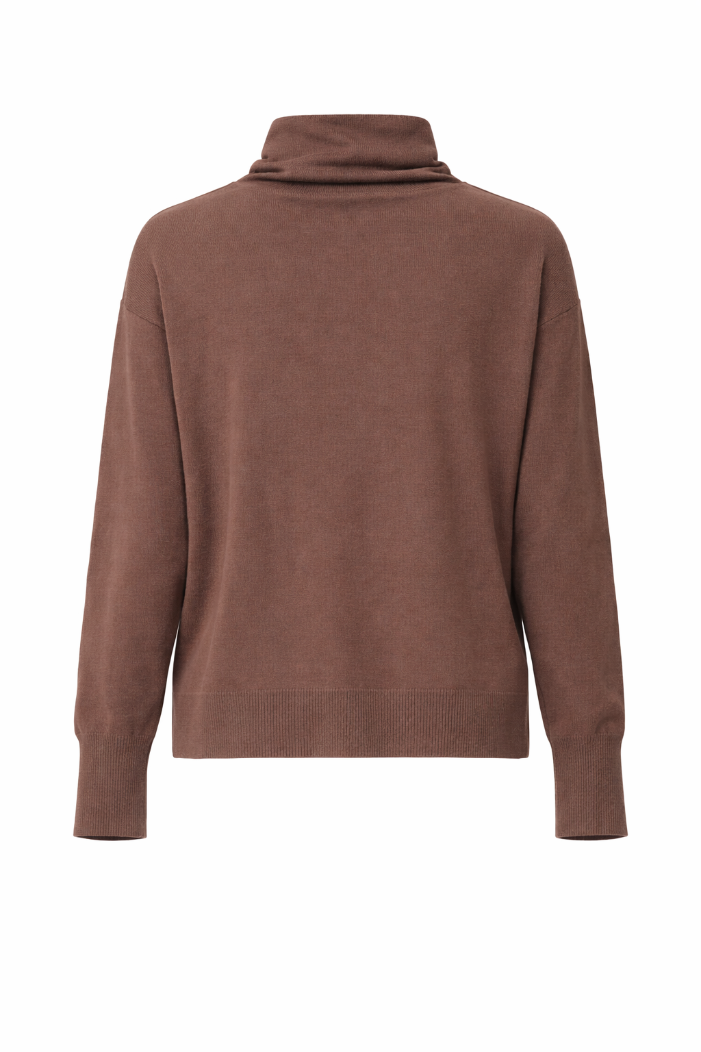 Women’S Virgin Wool High-Neck Sweater