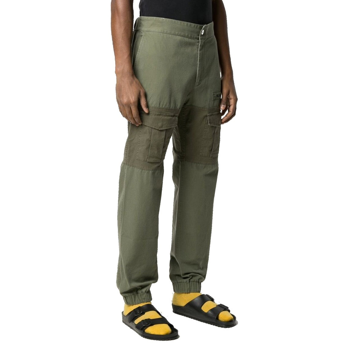 Green Cotton Trousers