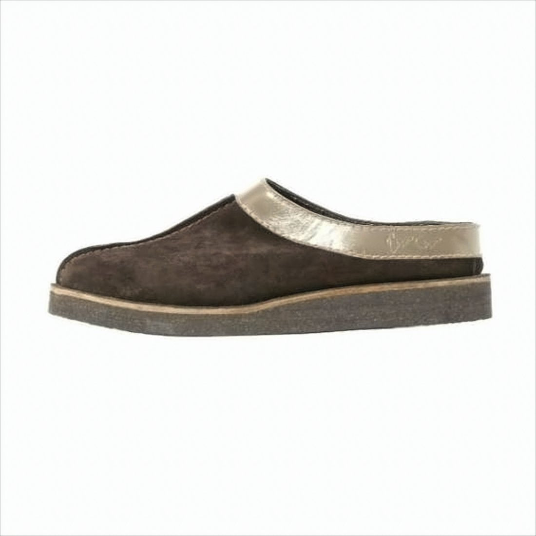 Slip-On Sneaker with Suede Upper and Leather Accent