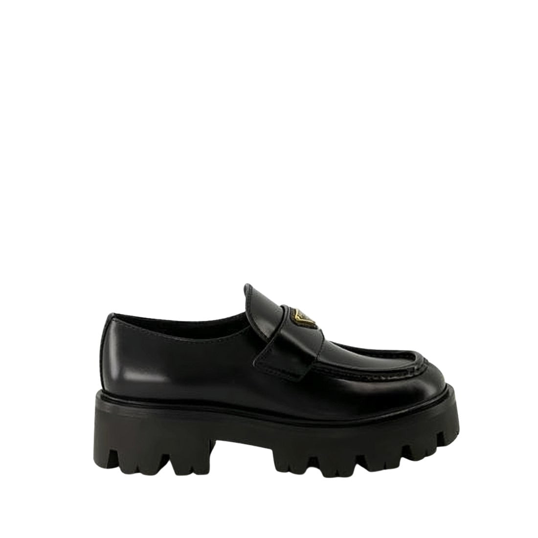 Polished Calf Leather Chunky Loafers
