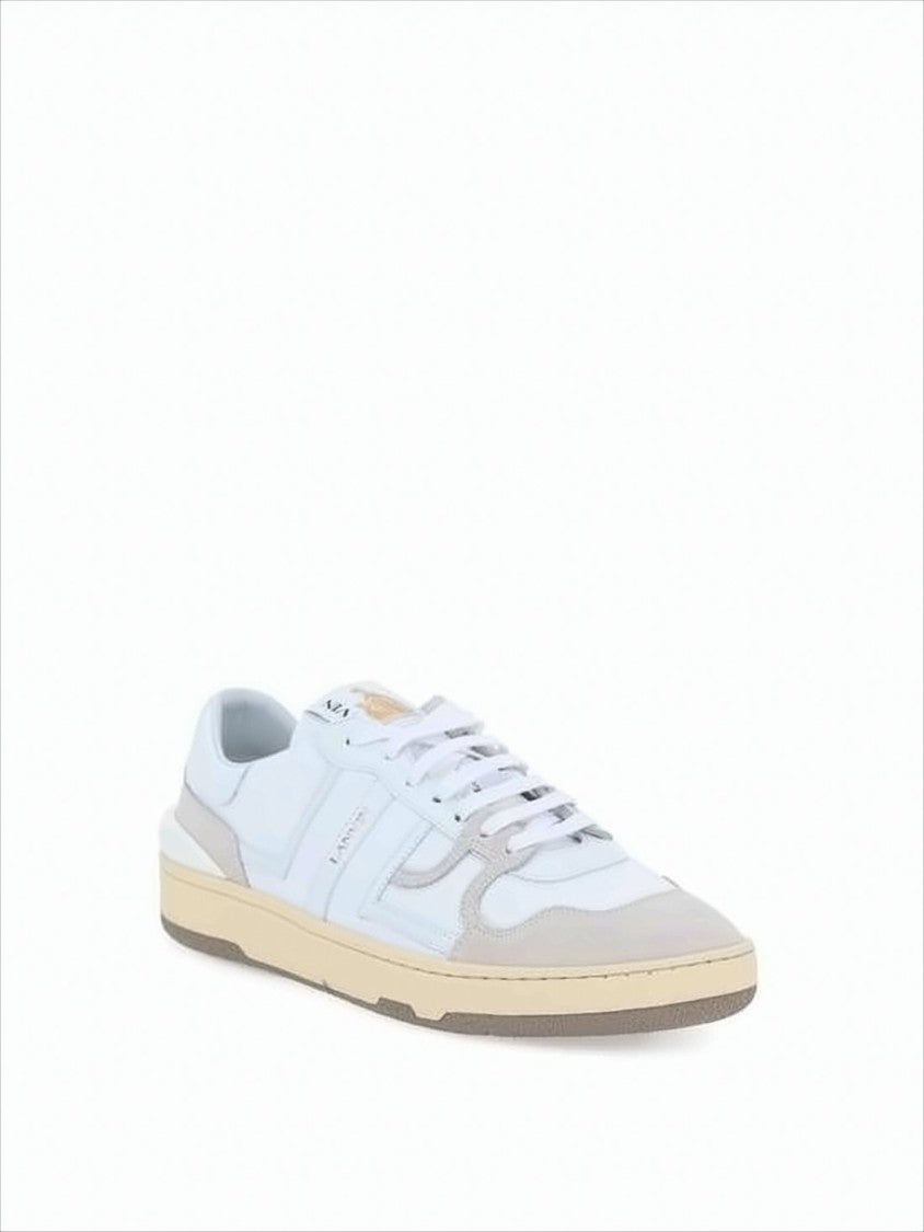 Low-Top Sneakers with Suede Detailing