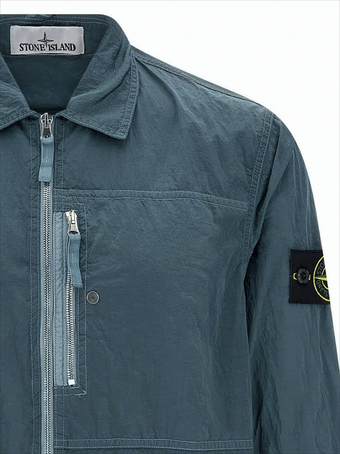 Nylon Metal EcoNyl Garment-Dyed Overshirt