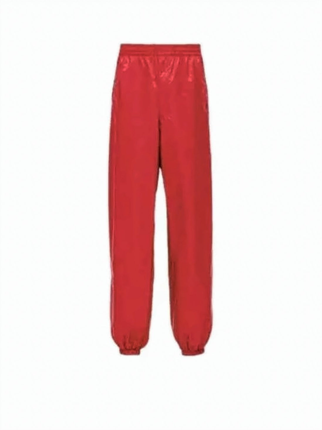 Relaxed Fit Red Jogger Pants
