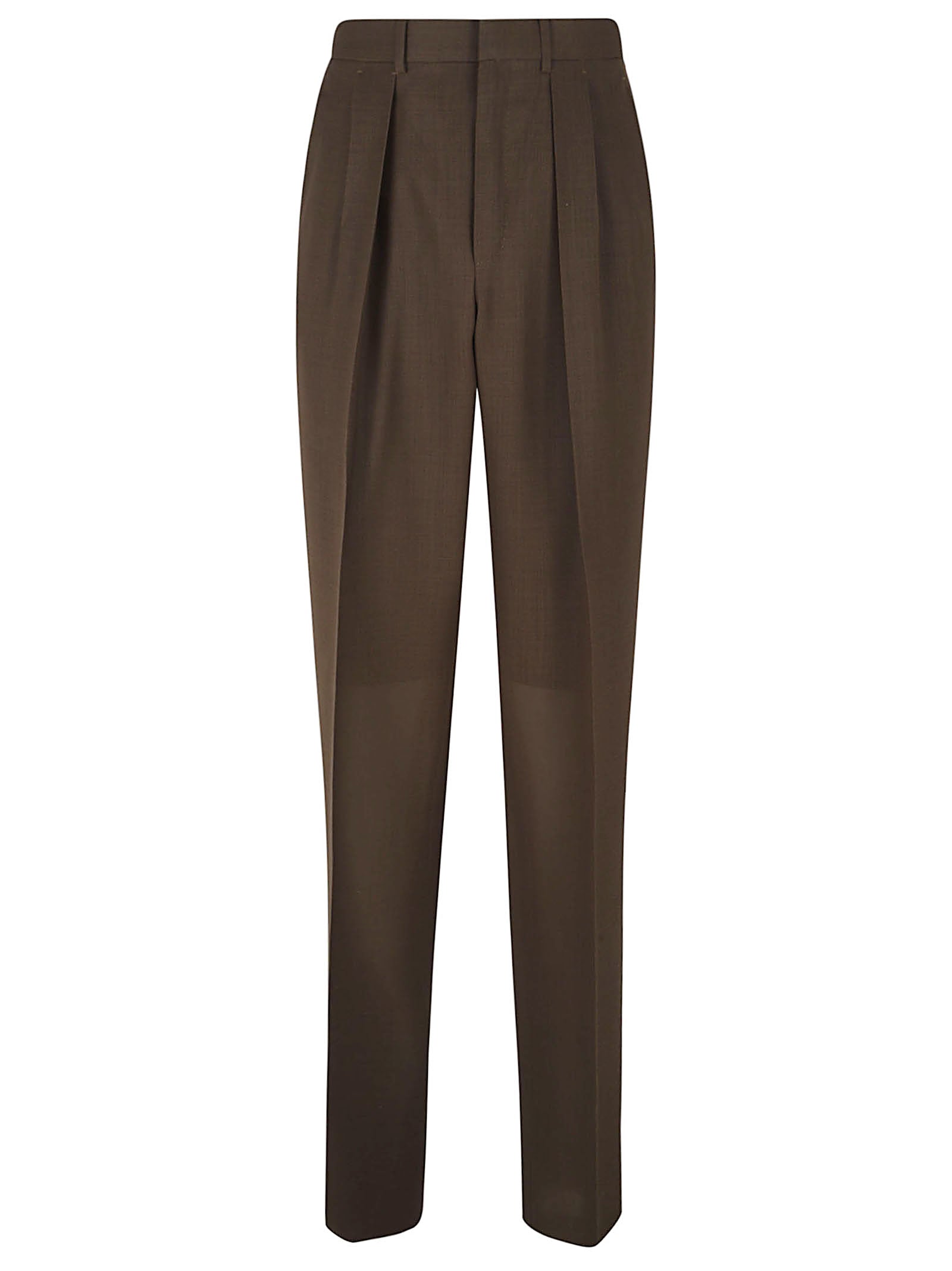 Tailored Brown Formal Trousers