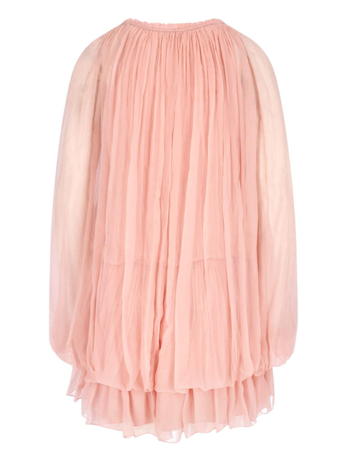 Mini Silk Dress – Pink