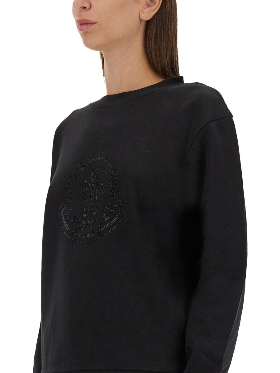 Moncler Logo-Detail Regular Fit Sweatshirt