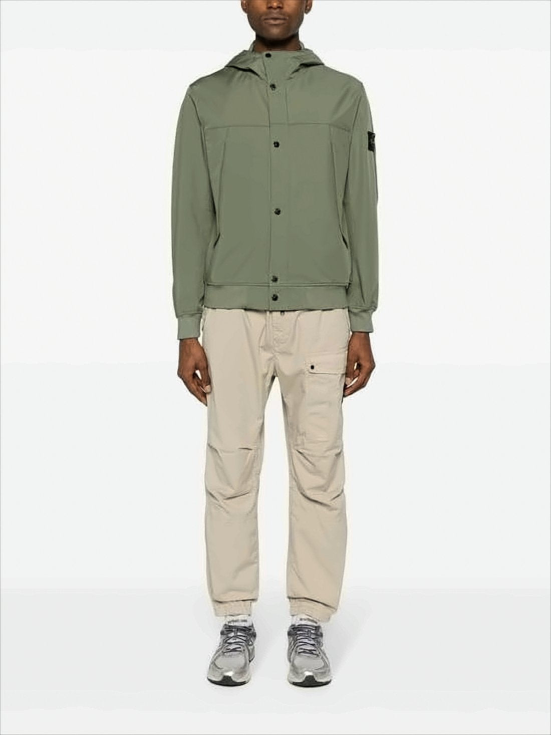 Lightweight Matte Finish Hooded Jacket