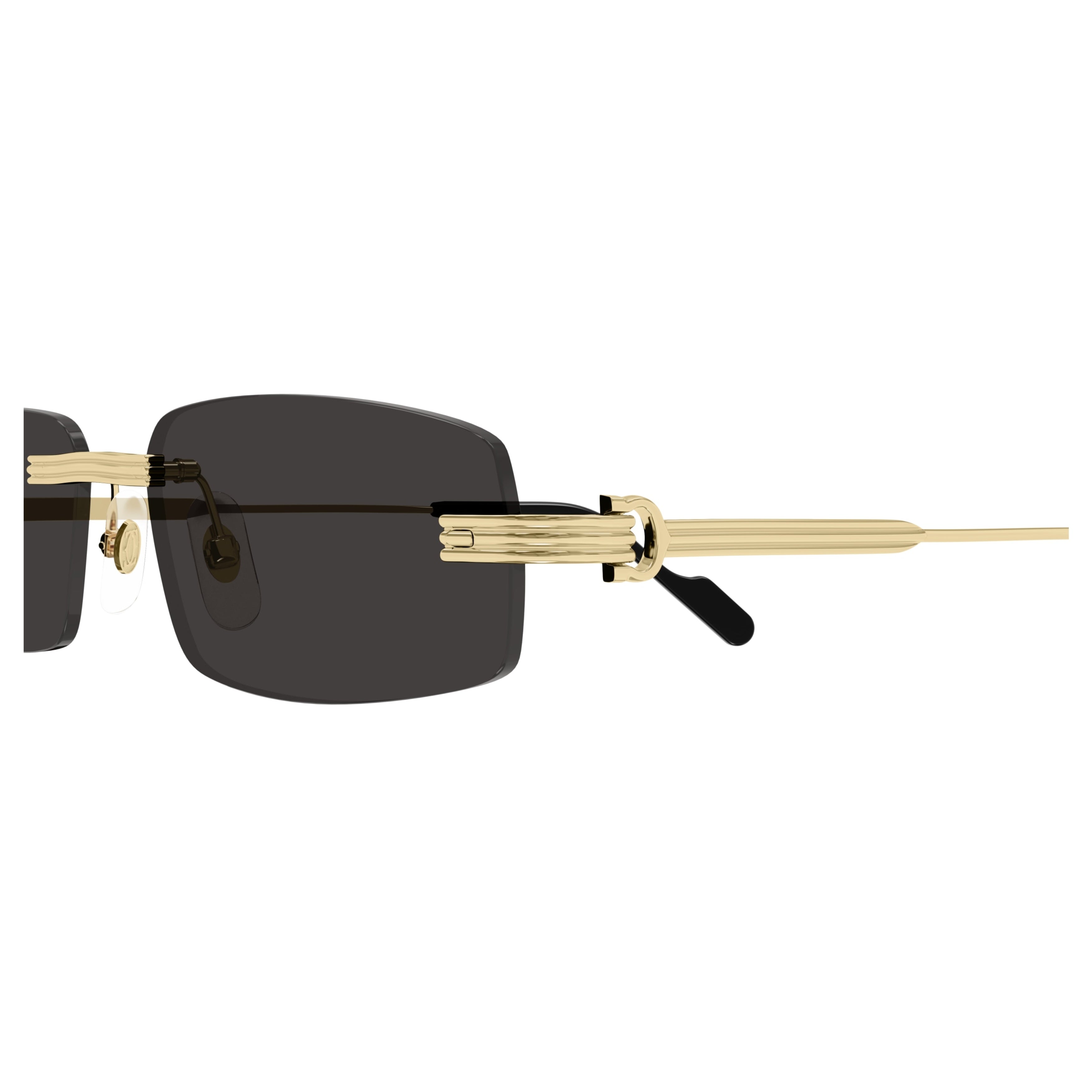 Ct0535s Rectangular Rimless Sunglasses