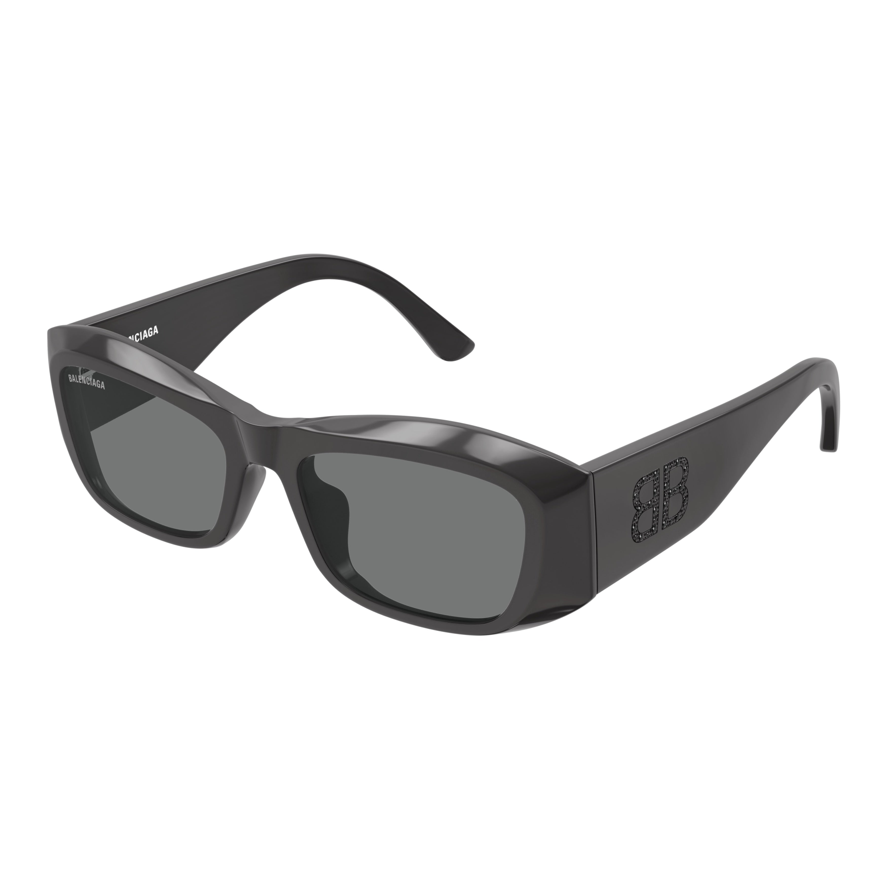 Bb0397sa Oversized Rectangular Sunglasses