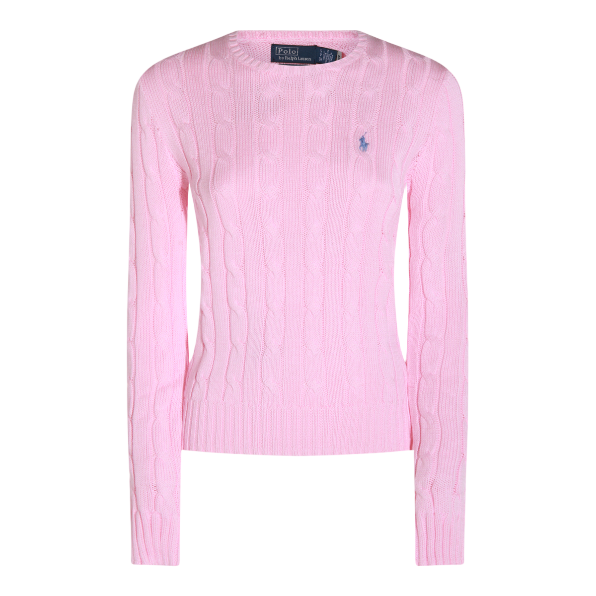 Cable Knit Crew Neck Sweater