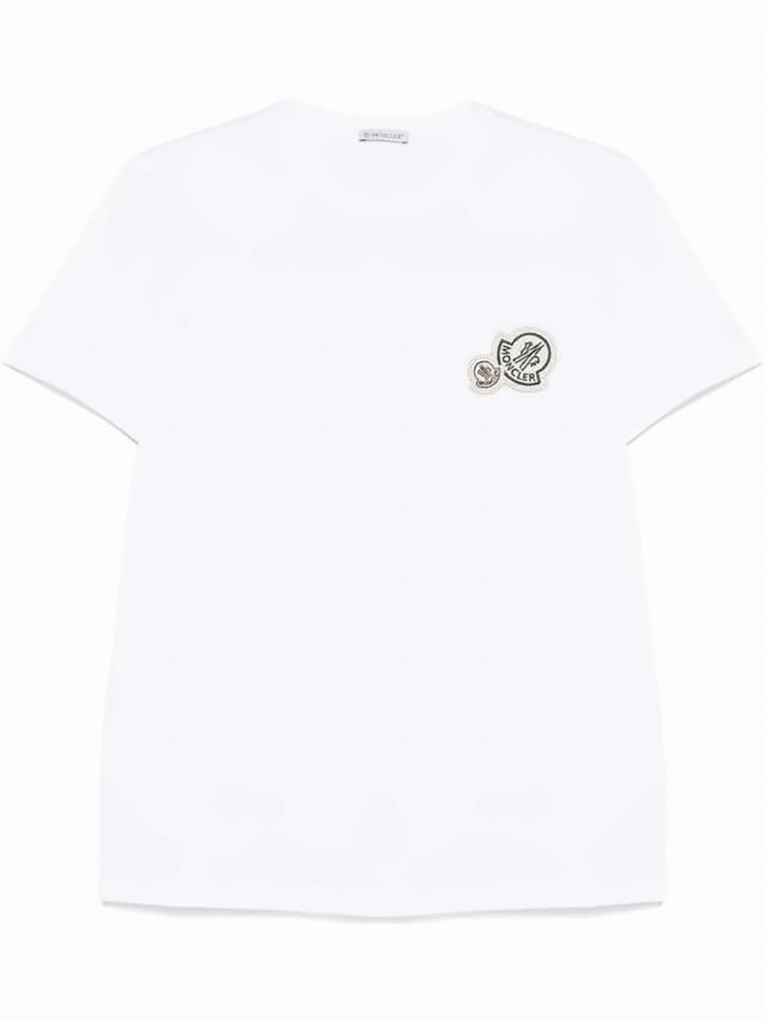 Cropped Short-Sleeved T-Shirt With Horizontal Stripe