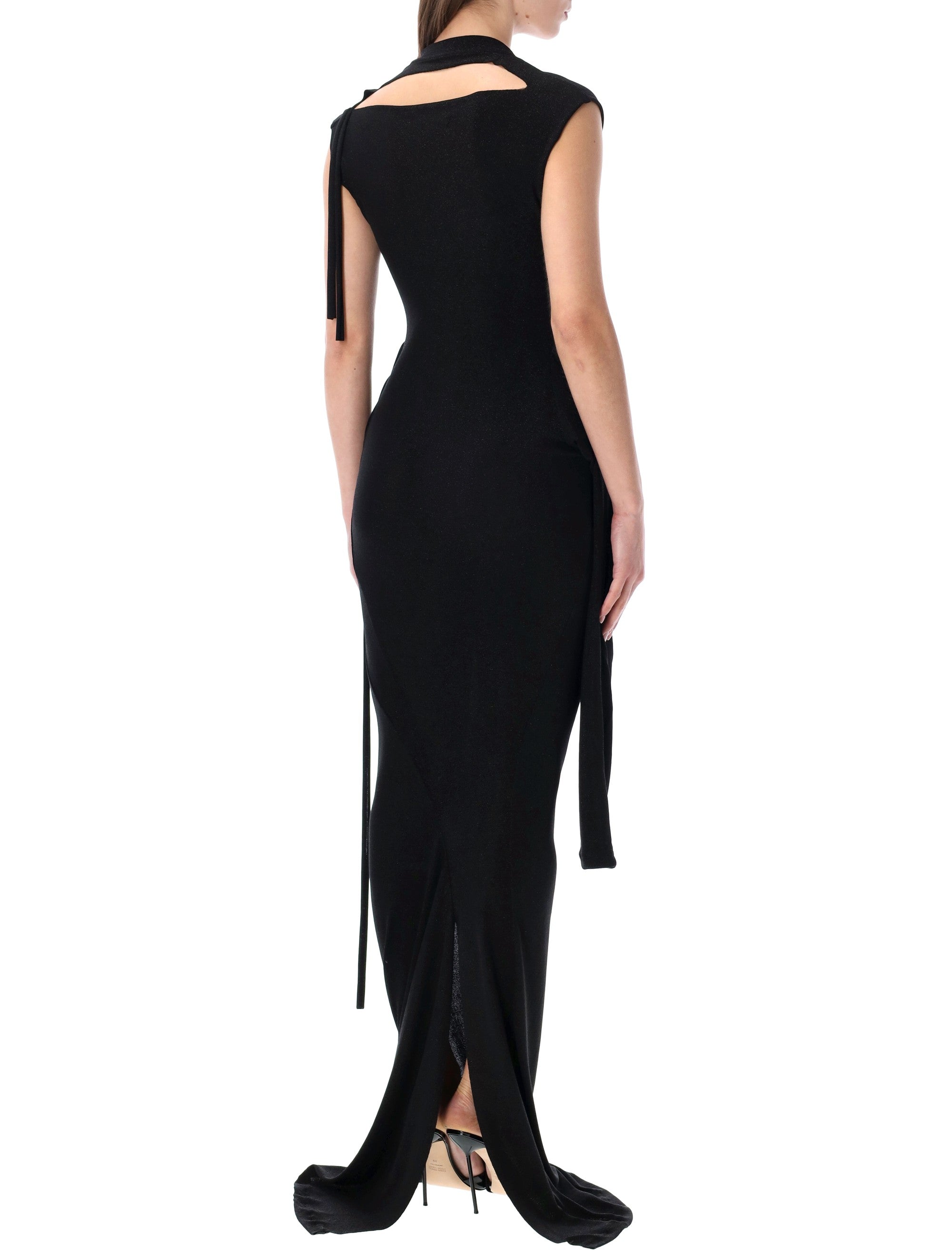 Lurex Maxi Dress