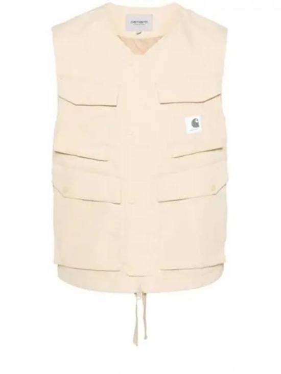 Boxy-Fit Utility Vest With Flap Pockets And Adjustable Hem