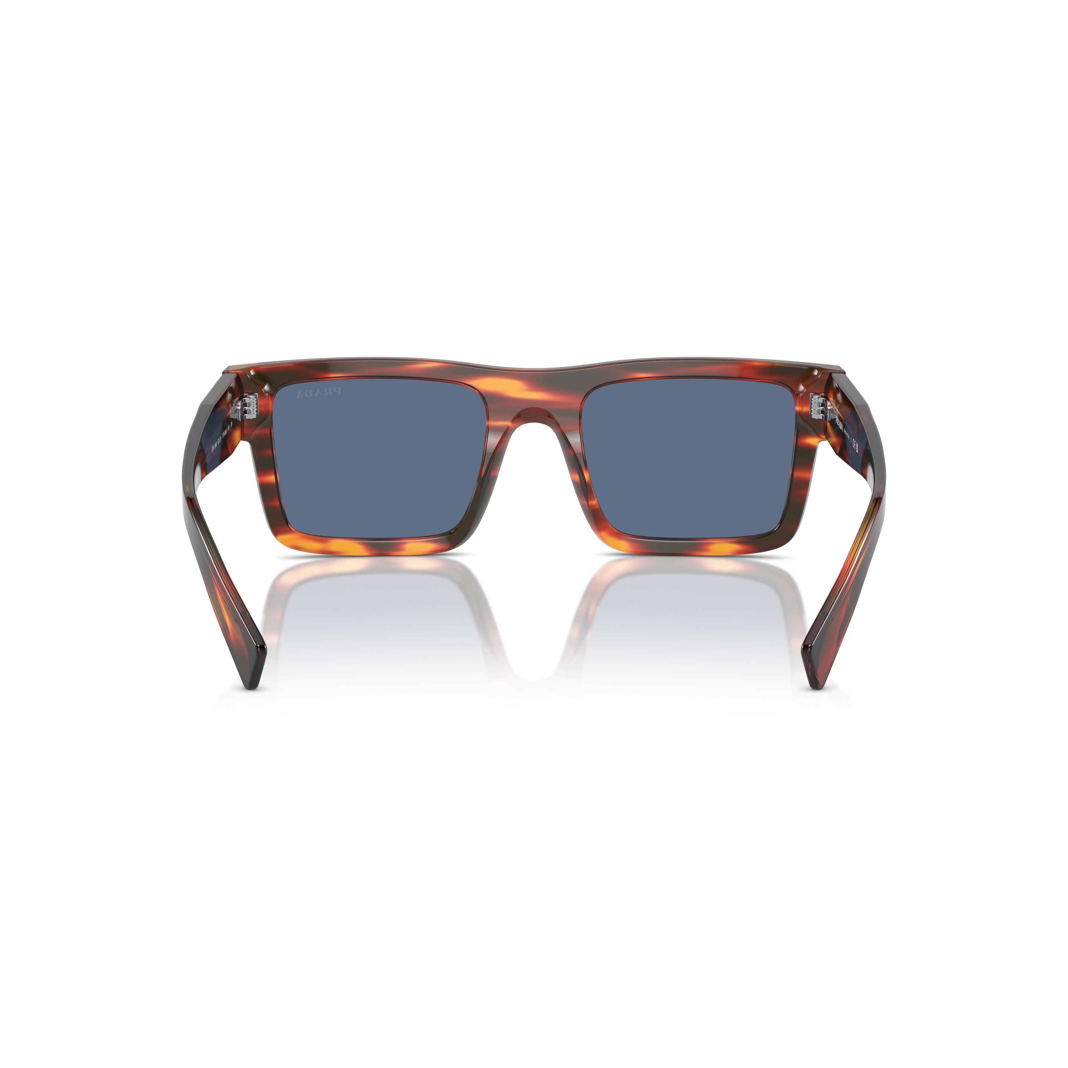 0pr 19ws Rectangular Tortoiseshell Acetate Sunglasses